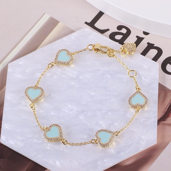 Kate Spade Loving Heart Three-Dimensional Heart Shaped Pendant Bracelet NWT - Picture 2 of 7